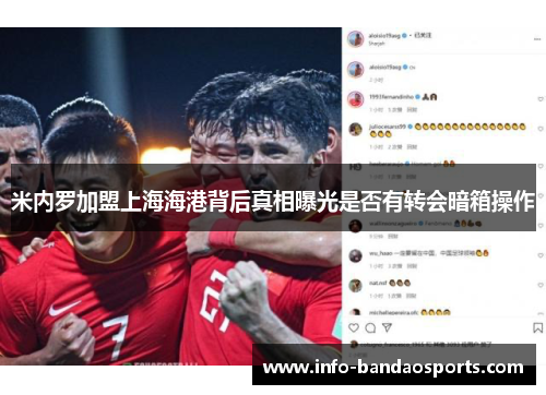 米内罗加盟上海海港背后真相曝光是否有转会暗箱操作