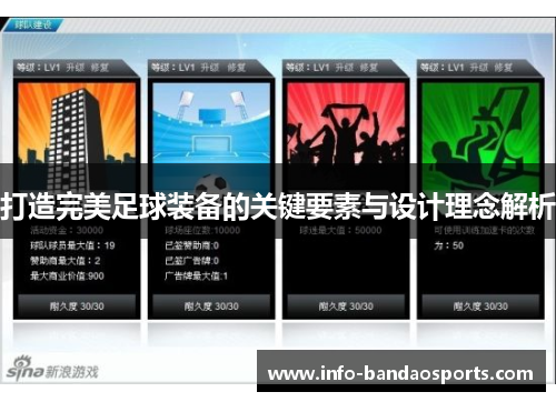 打造完美足球装备的关键要素与设计理念解析